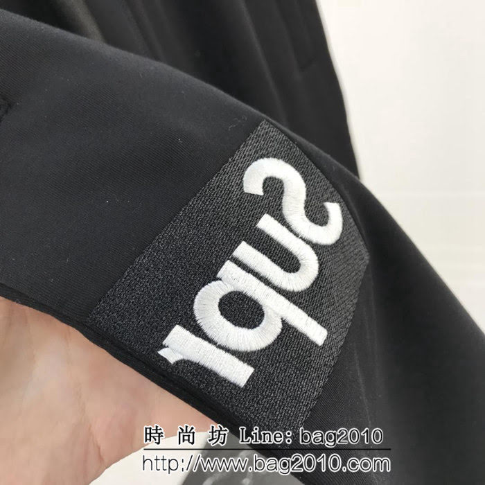 suPreme18ss秋冬新款衛褲 經典品牌LOGO印花 絨厚款 面料選用百分百純棉 高版本情侶款 ydi2074